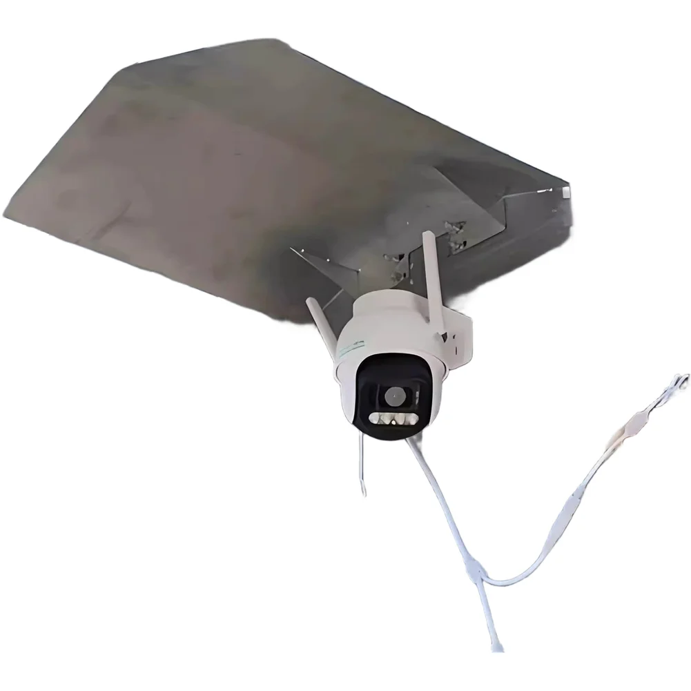 Stainless Steel Observation Camera Rain Cover for Outdoor Surveillance Applications Weatherproof and Resistant
