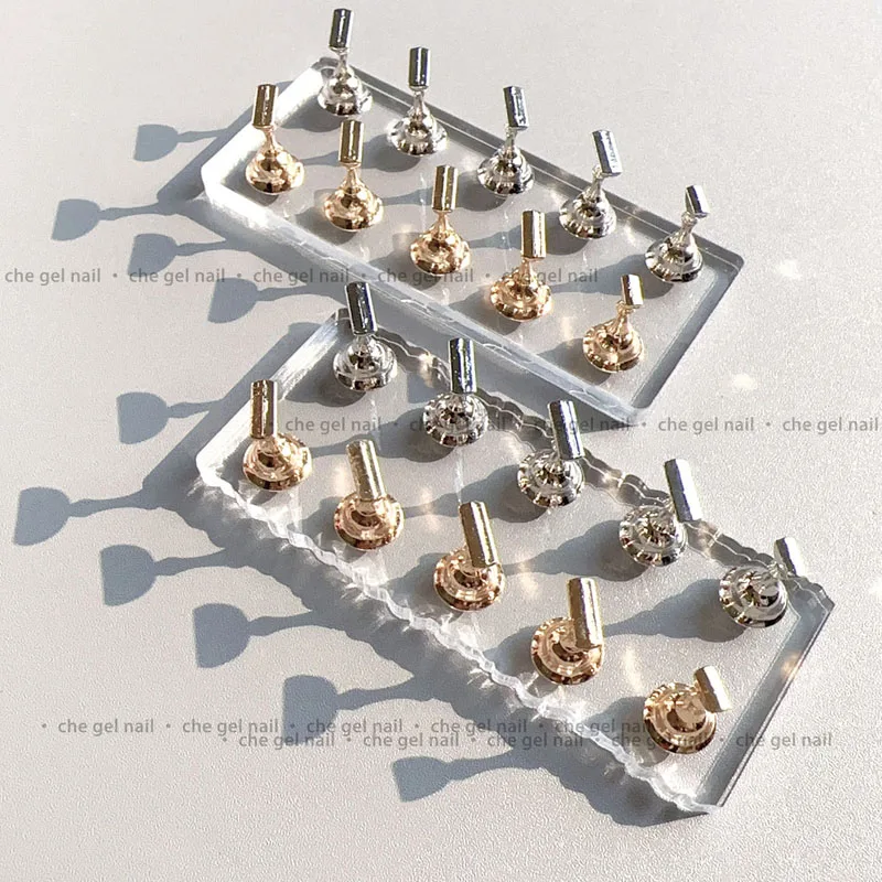 1 Set Acrylic Nail Display Stand Tip Holder Magnetic Nail Practice Stand Quality DIY Nail Art Stand For False Nails Tips