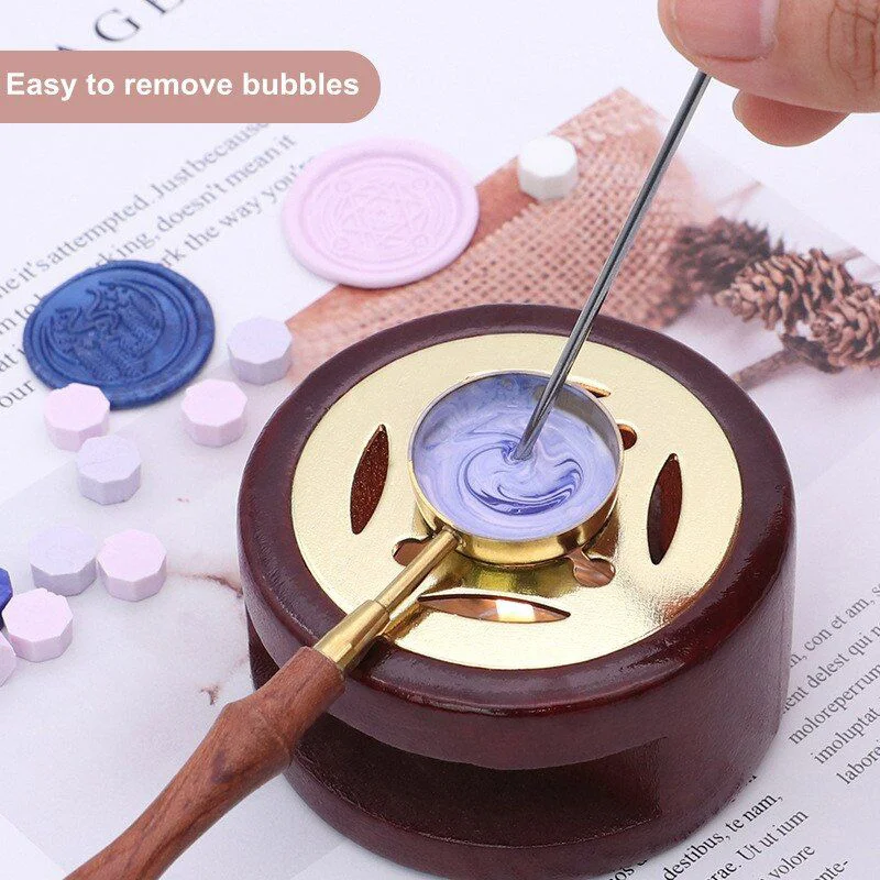 Wax Seal Metal Mixing Rod  Melting Wax Metal Stirring Spoon Decoration Material DIY Wax Seal Stamp Tools suppliers