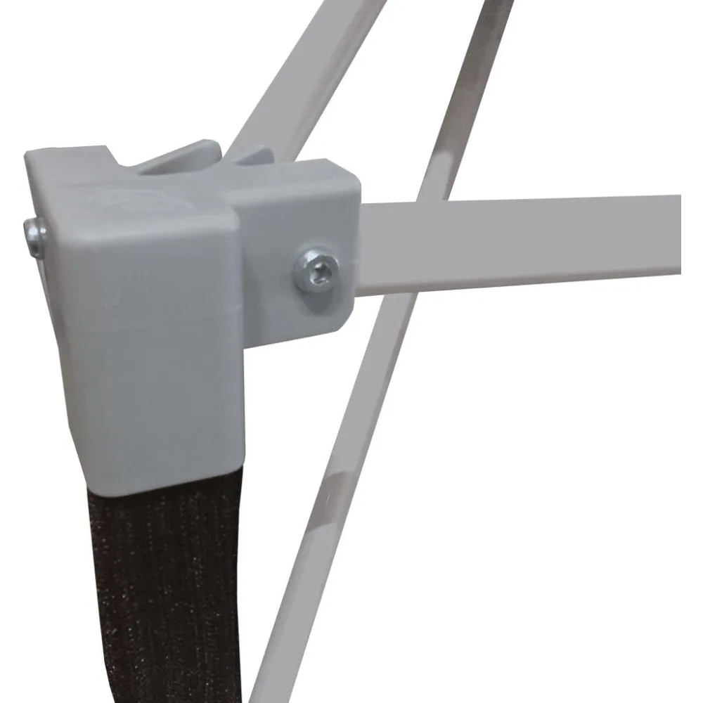 アンバサダー インスタント ポップアップ キャノピー テント、10 フィート x 10 フィート、ローラー バッグと 4 ピース スパイク セット、キャノピー テント