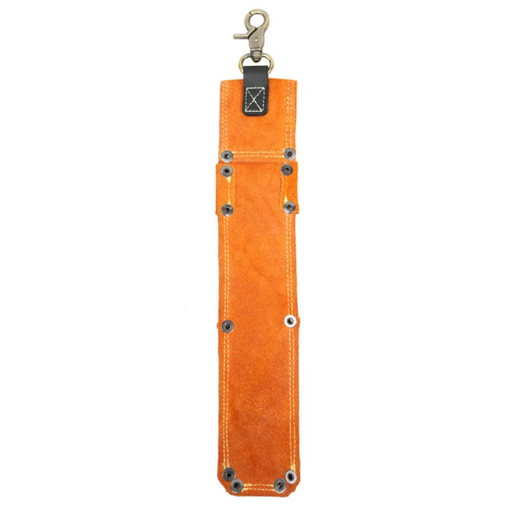 Welding Rod Storage Bag High Temperature Resistant Cowhide Leather Electrode Holder For Welder Tool Organization Accessories