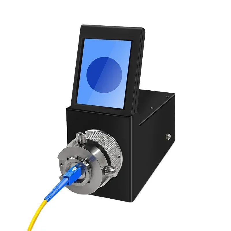 2025Portable HY-67G digital microscope tester microscope with display LED screen optical fiber inspector fiber microscope