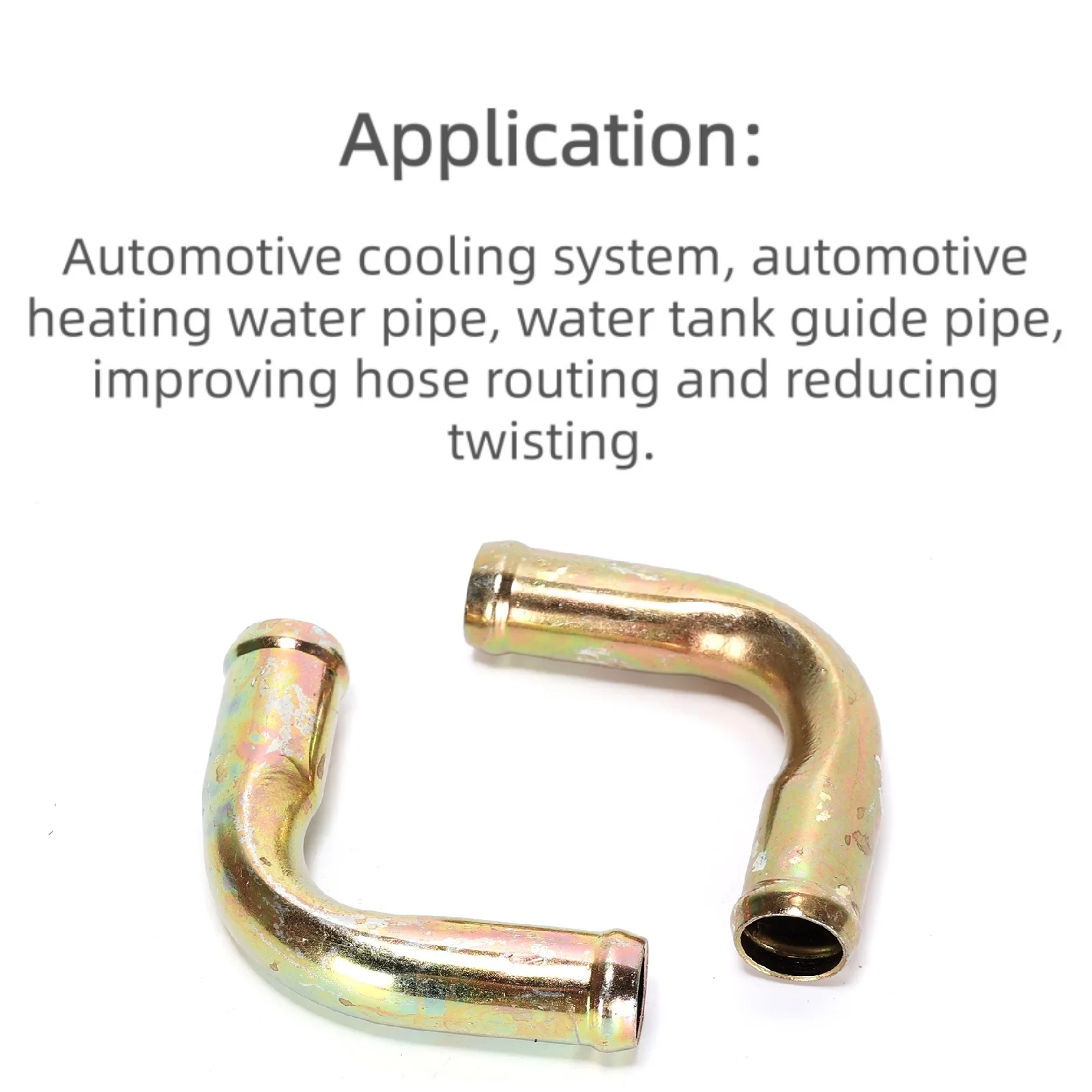 رويمو 2 قطعة 90 °   سخان موصل الخرطوم المشترك 18 مللي متر x 18 مللي متر/23in/32inx23/32in مناسبة لخراطيم سخان السيارات الخ