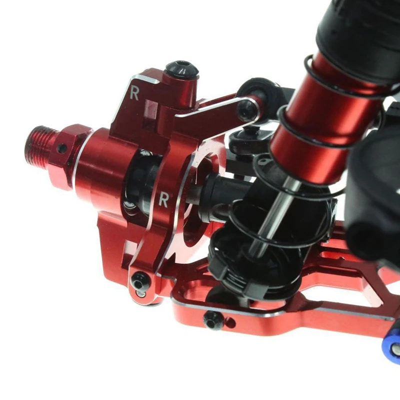 BNVN-aluminium Alloy Front Steering cup ARA330792 untuk Arrma 1/10 Kraton Outcast 1/8 Mojave RC Upgrade mobil aksesoris