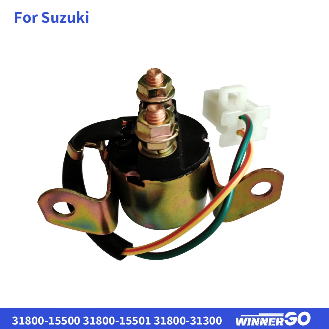 Motorcycle Starter Relay For SUZUKI DR125 GN250 DR200 DR200SE DR200S GS750 GS1100 VX800 VS700 GS700 GV700 GV1200 INTRUDER GR650