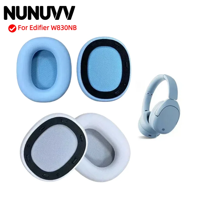 

Replacement Foam Ear Pads Cushions for Edifier W830NB Headphones Soft Form Earpad High Quality