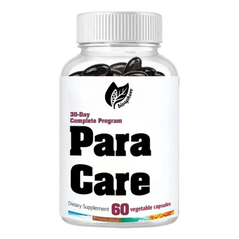 Cleaning Supplement, Containing Black Walnut, Wormwood, High-efficiency Herbal Formula, Supporting Intestinal Health,60 Capsules