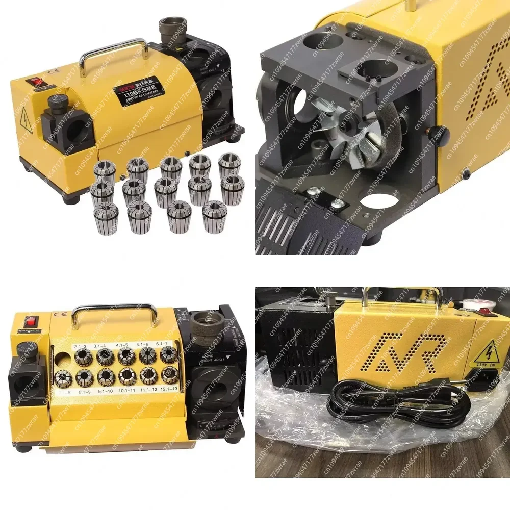 MR-13D Grinding Machine 3-13mm Drill Bit Sharpener Portable Angle Grinder Universal Tool Drill Machine
