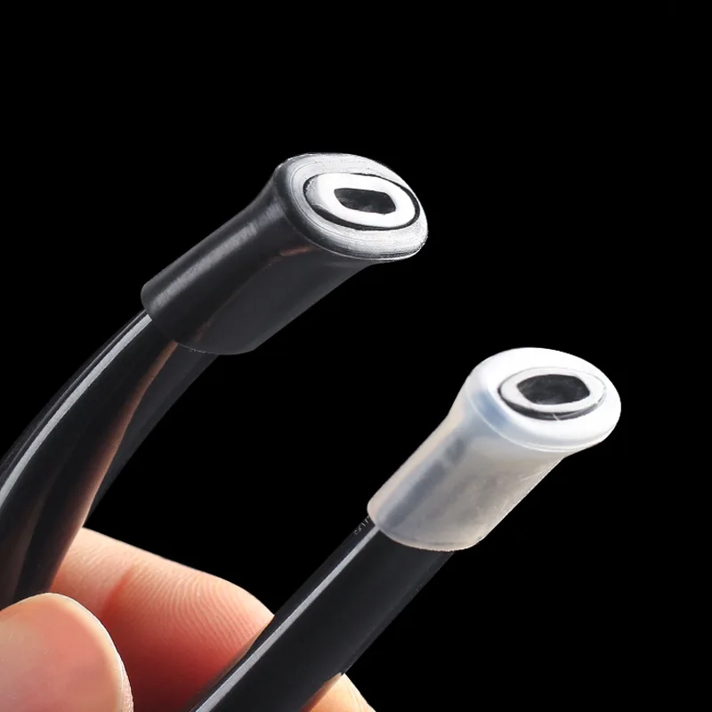 20 قطعة من رؤوس أنابيب السيليكون للطعام، قطعة فم واقية من المطاط المتين، ملحقات أدوات أنابيب التبغ