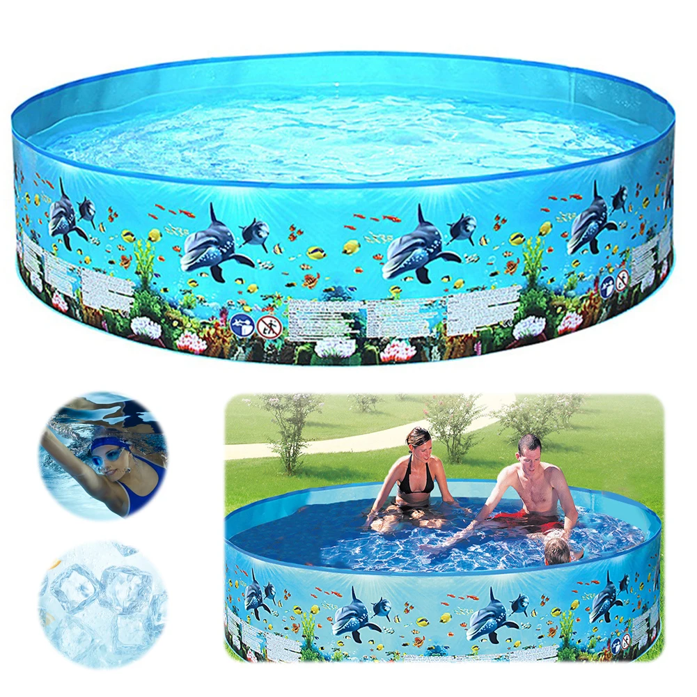

Складной бассейн-шар для плавания, большой вместительный бассейн с функцией распыления, многофункциональная детская ванна-бассейн для игр на улице и в помещении, аксессуары для воды