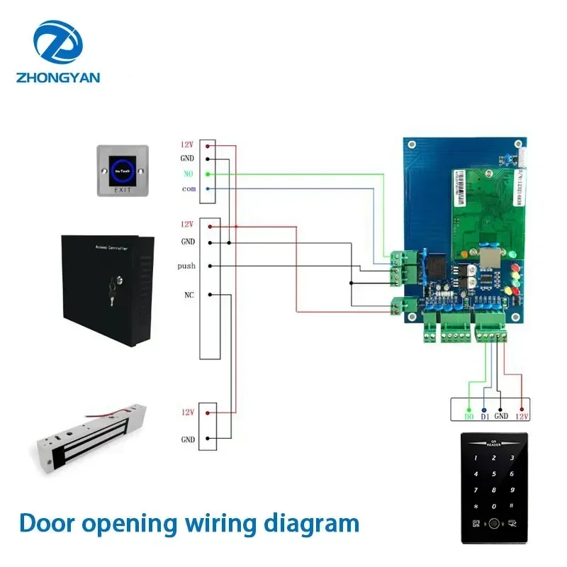 13.56mhz à prova d'água autônomo qr scan touch teclado suporte mifare cartão ic controle de acesso leitor de código qr com rs232 rs485 uart