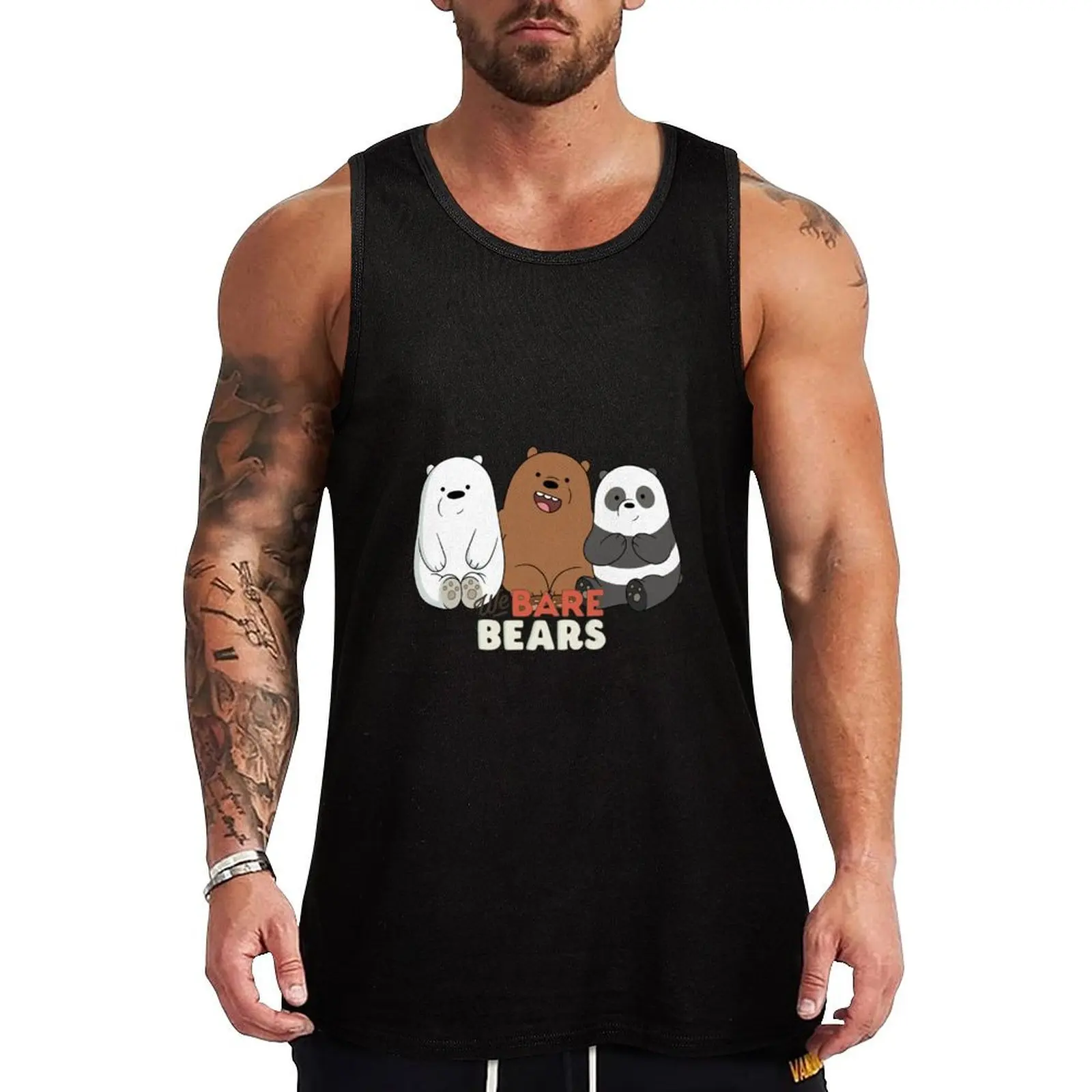 

We BareBears Tank Top bodybuilding for men t-shirt Men's mens clothing