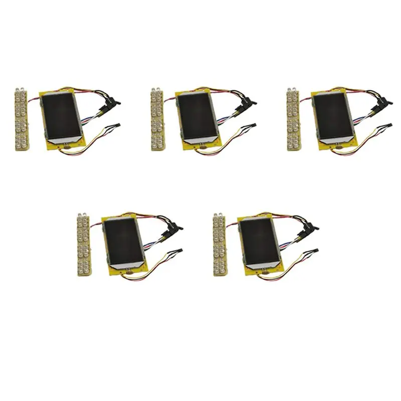 

5X 36V ЖК-дисплей для электросамоката, 8-дюймовый экран, запасные части для электросамокатов, подходят для Kugoo S1 S2 S3