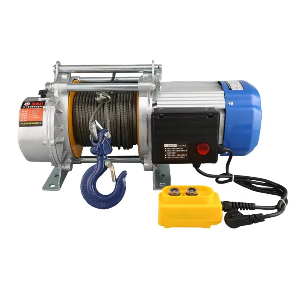 High quality 30m 60m 100m 1t 1.2t 1.5t 2.5t 3t multifunctional wire rope construction electric hoist winch