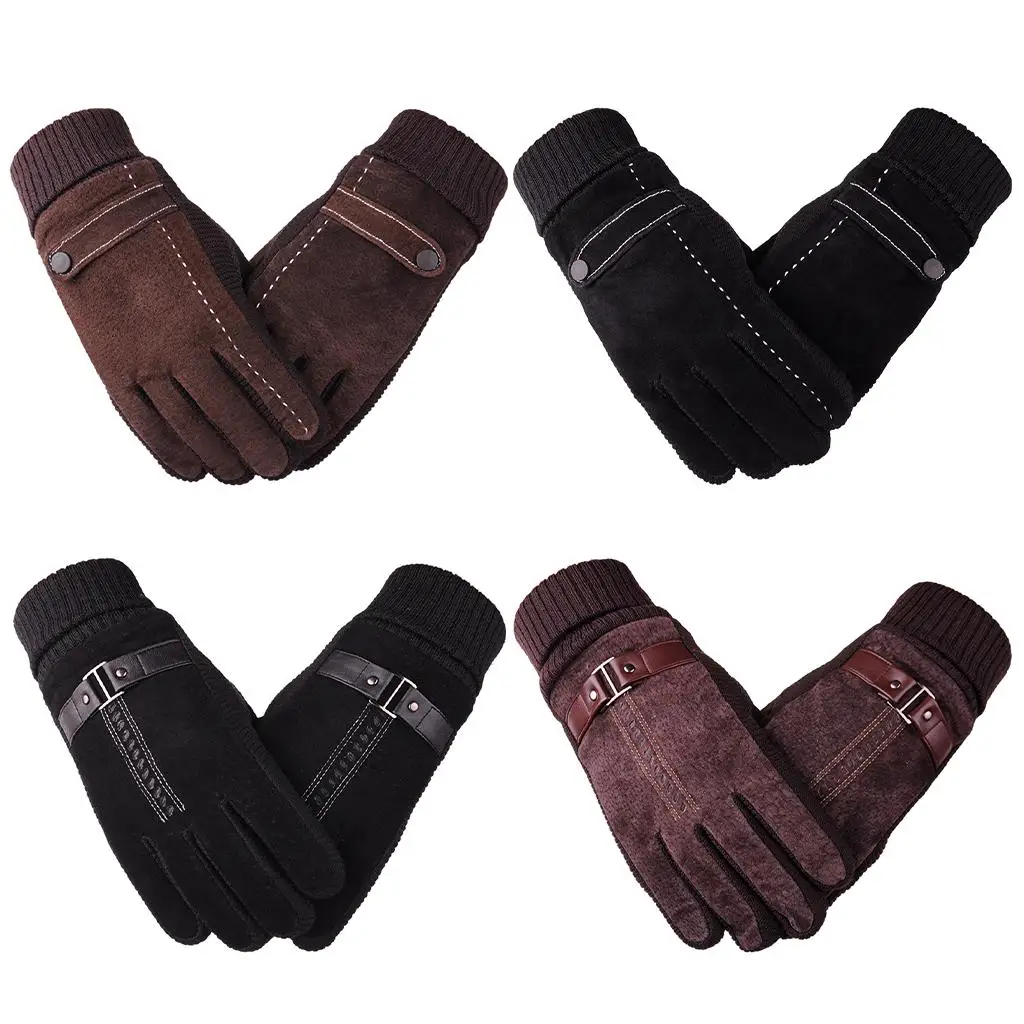 

Winter Gloves Touch Screen Anti Warm Gloves Windproof Thermal Sports Cycling Gloves for Men Women Bike Gloves