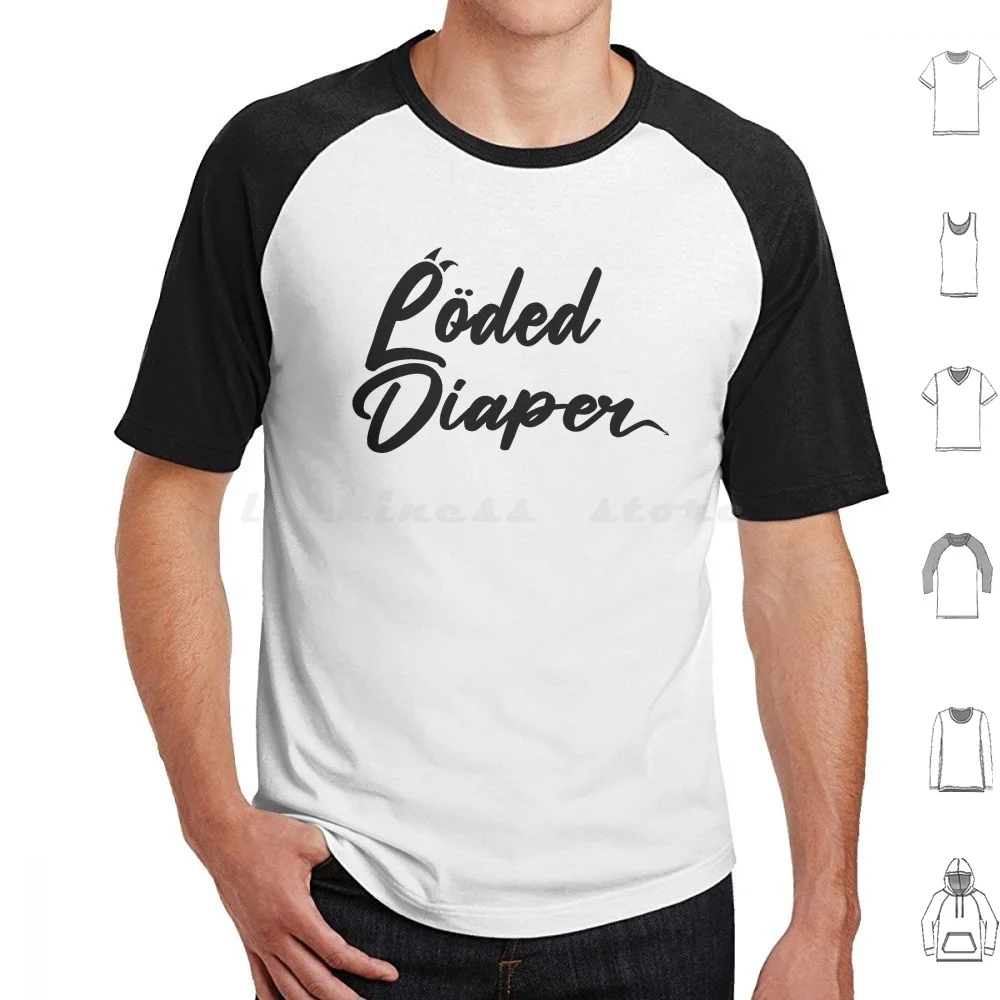 Loded Diaper T Shirt Big Size 100% Cotton Wimpy Kid Rowley Book Funny Kids Youth Of A Wimpy Kid Zoo Wee Mama Primotees Greg