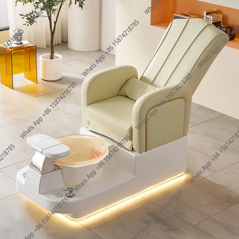 Nail Art Sofa Beauty Foot Bath Electric Foot Massage Reclining Chair Eyelash Beauty Foot Beauty Salon Special Massage Eyebrow Ta