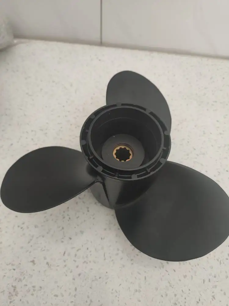 Boat Marine Engine Aluminum Propeller 10 1/4X11K For Suzuki Johnson Evinrude OMC 25HP 30HP Outboard Motor 10 1/4 X 11