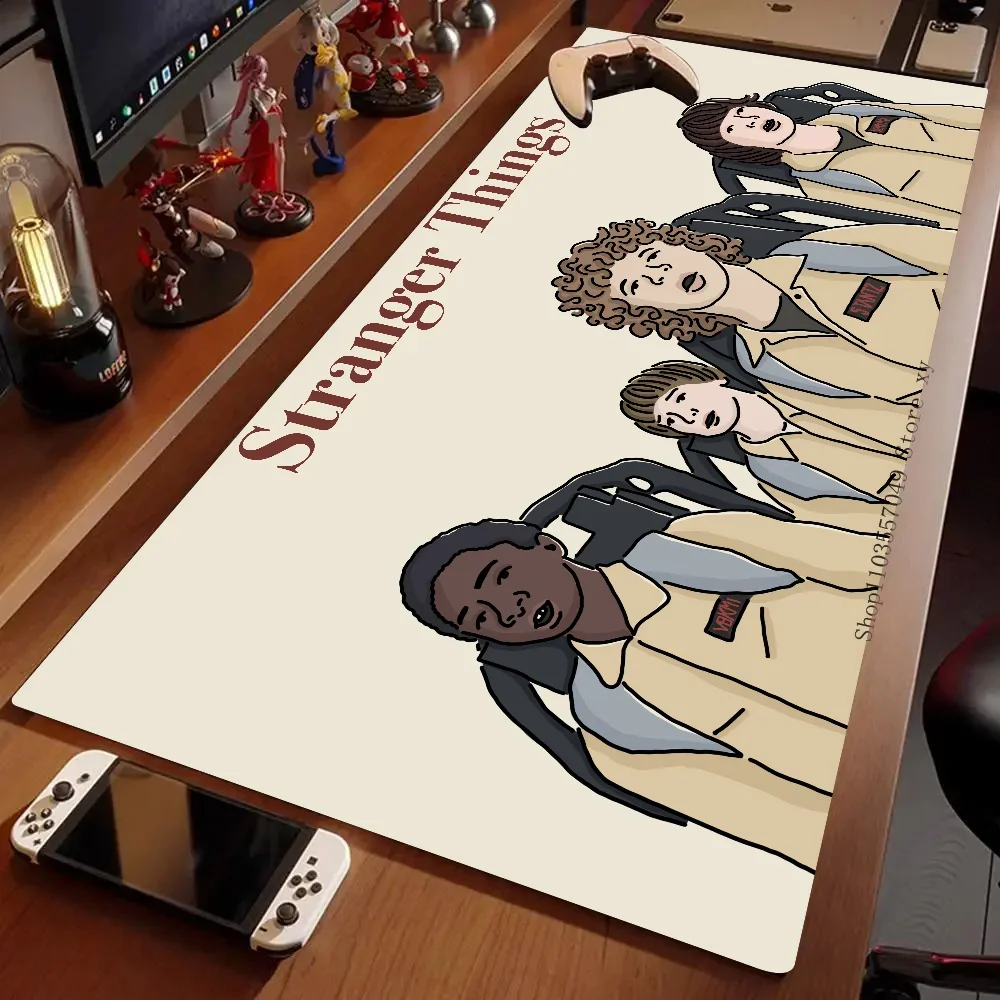 1 قطعة الخيال العلمي الأمريكي الرعب S-الغريب T-ThingsMouse حصيرة حصيرة مكتبية مع AccessoriesPrimeGamingXXL لوحة المفاتيح الحشو حصيرة #3