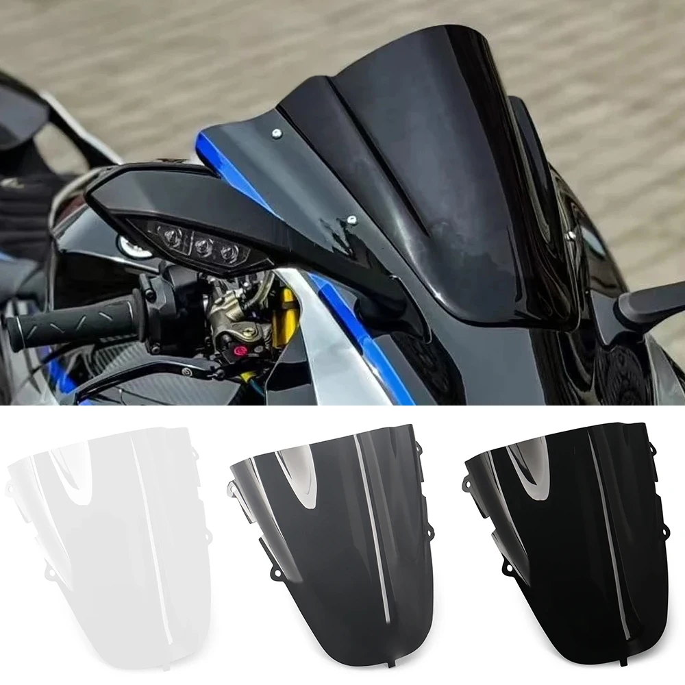 

YZF R1 M R1M 2021 2022 2023 2024 Motorcycle Double Bubble Windshield Windscreen Screen For YAMAHA YZF-R1 YZF-R1M 2020-2025