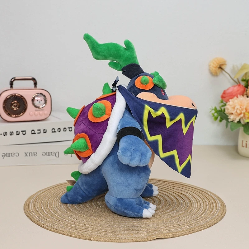 11 Inch Dark Game Hero Plush Toy Soft Black Dragon Son Stuffed Doll For Kids Teens Collectors Christmas Party Birthday Decor