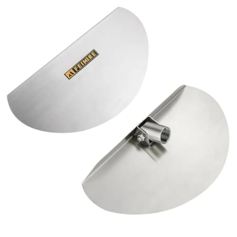 

Stainless Steel Cleaning Hand Tool cleaning a diameter pipe this size designed pipes with I.D handle is NOT included Tool is 10