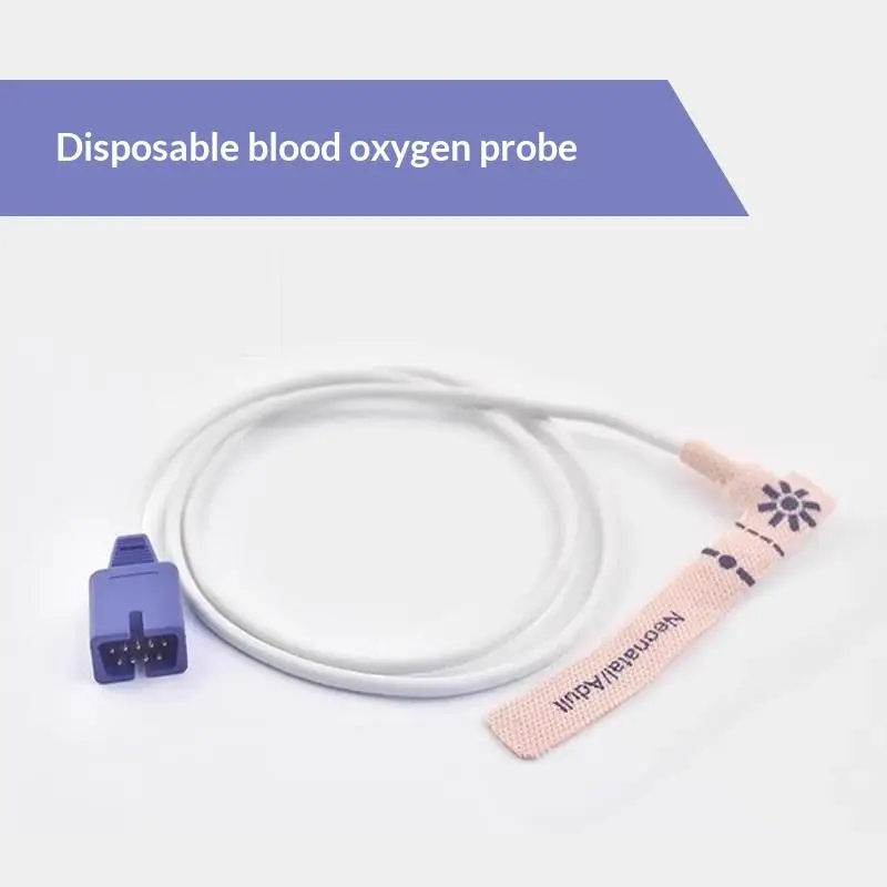 1Pcs MAX-A MAX-P Types 9 Pin Disposable SpO2 Sensor With Oximax Adult Pediatric Infant Neonate SpO2 Probe For Nellcor