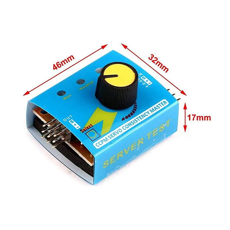 RC Servo Tester 3CH Digital Multi ECS consistenza Speed Controller Checker regolazione sterzo CCPM per RC elicottero barca