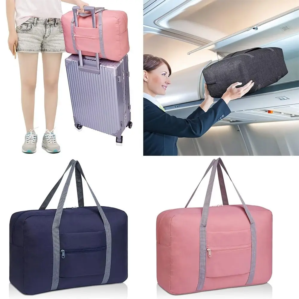 New Heavy Load Underseat Travel Duffel Bag Carry-on Convenient Foldable Bag Foldable Personal Item Bag for Women Men