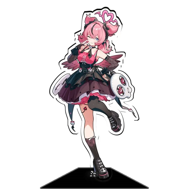 76PCS Game Zenless Zone Zero Anime All Character Acrylic Stand Model Figure Cosplay Plate Keychain Desk Decor Plate Gift