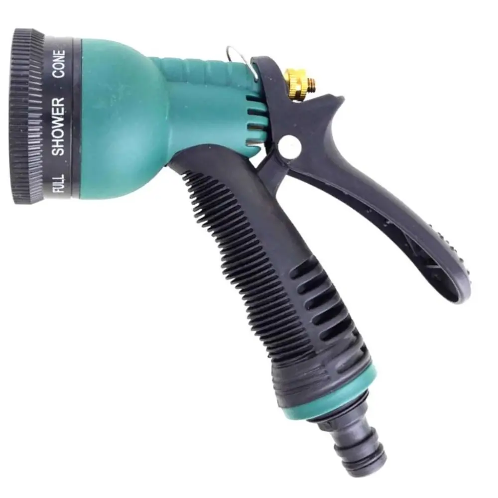 Durable 8 Mode Water Gun Hose Nozzle Sprinkle Tools Car Washing Water Sprayer High Pressure Household Watering Tool Home