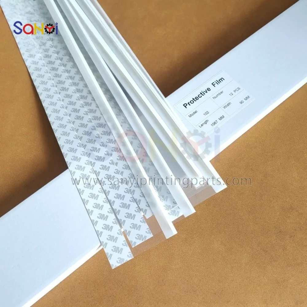 1 Box =12 Pieces L2.008.119F SM/PM/CD74 XL75 Hook on Protective Foils Protective Film L2.008.119F/02 SM52 GTO52 SM102 82.008.119