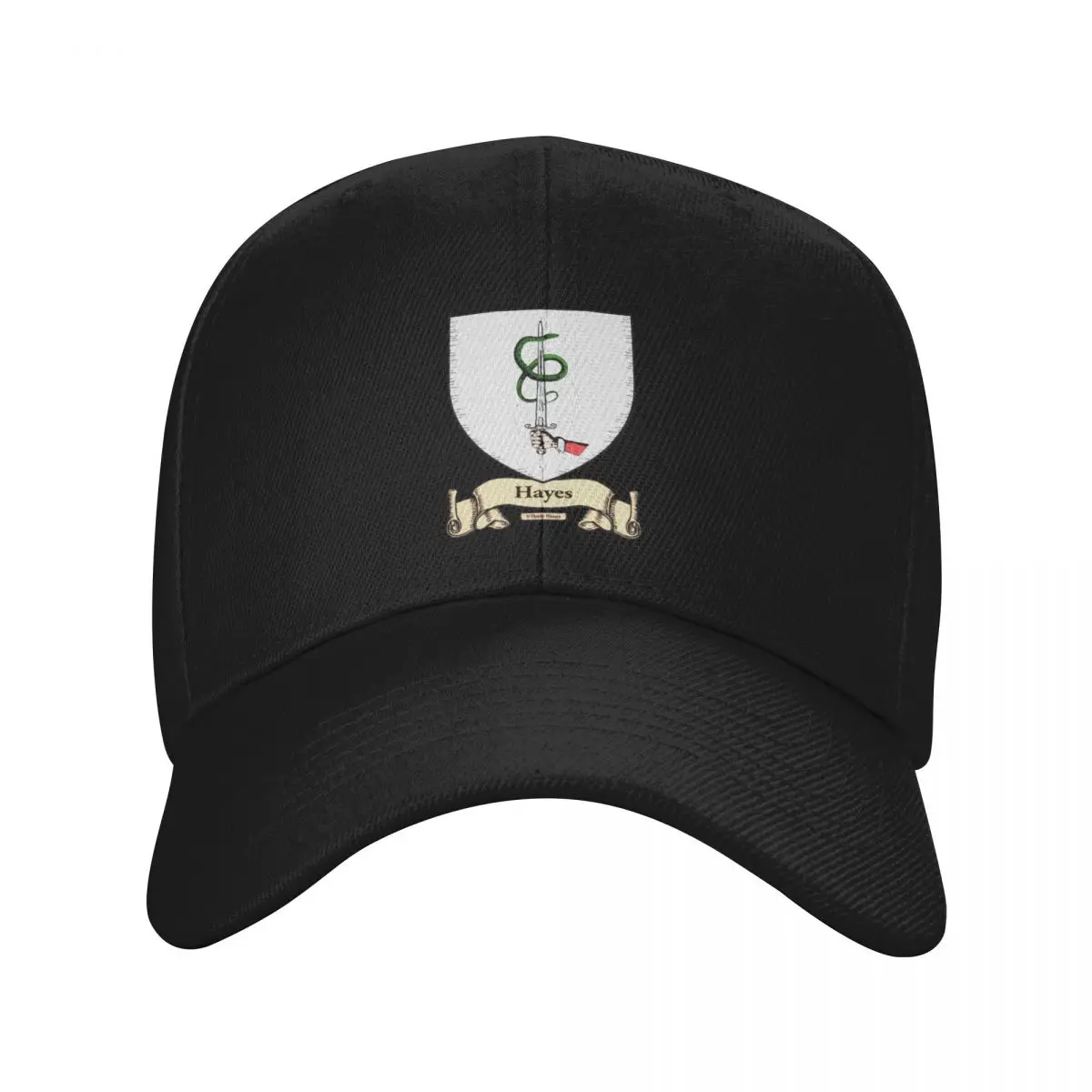 HAYES - Coat of Arms - Family Crest Baseball Cap dad hat Beach Bag Military Tactical Cap Hats For Women Men's