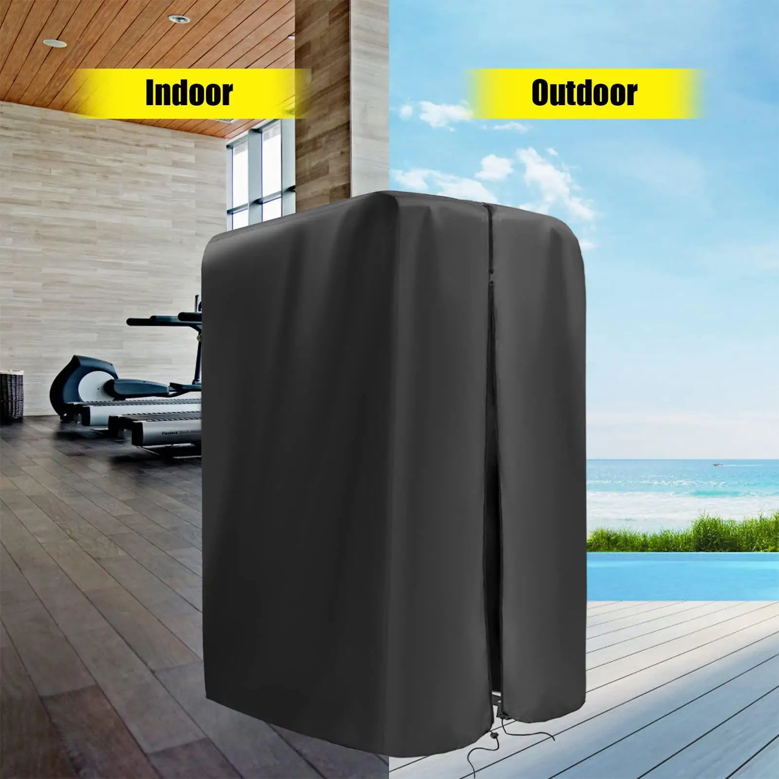 

Чехол для станции с регулируемым шнурком, многофункциональный защитный чехол премиум-класса, водонепроницаемый чехол для оборудования для спортзала