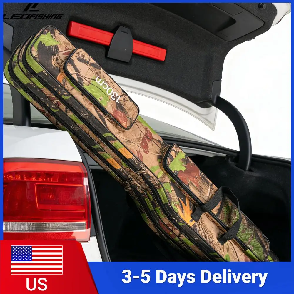 

Водонепроницаемая сумка-чехол для рыболовных снастей из Оксфорда, большая вместимость, 130 см, для мужчин, семейных путешествий, подарков