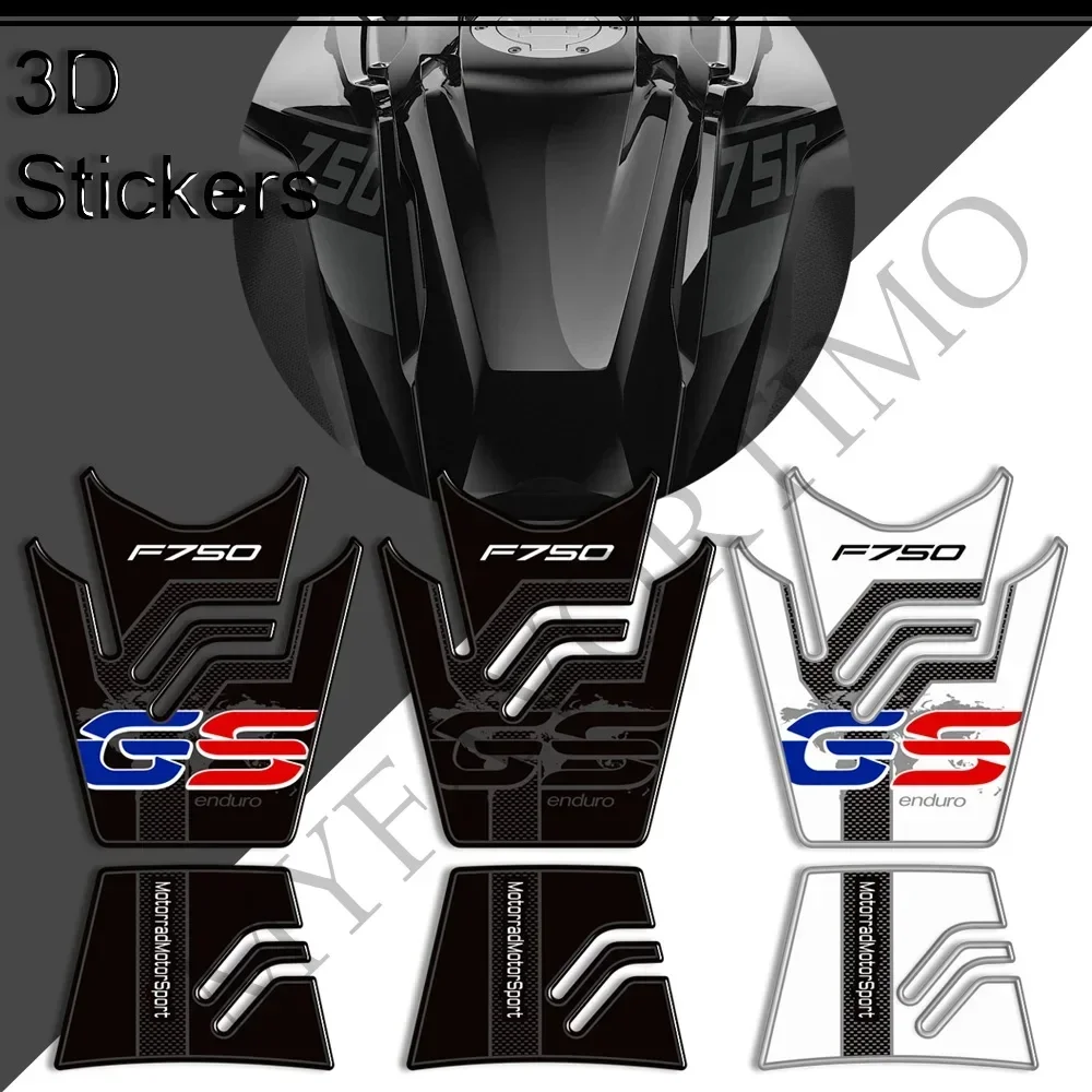 

Fit BMW F750GS F750 F 750 GSMotorcycle sticker Decals Protection Tank Pad Grips Gas Fuel Oil Kit Knee Adventure 2019-2023