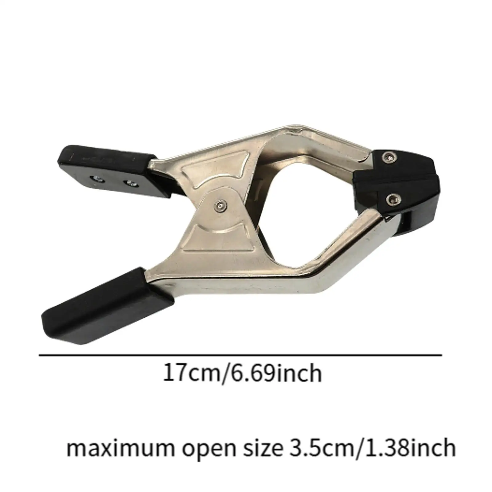 Edelstahl-Klemme, Camping-Zelt-Clip, rutschfest, praktisch, Metall, A-Form