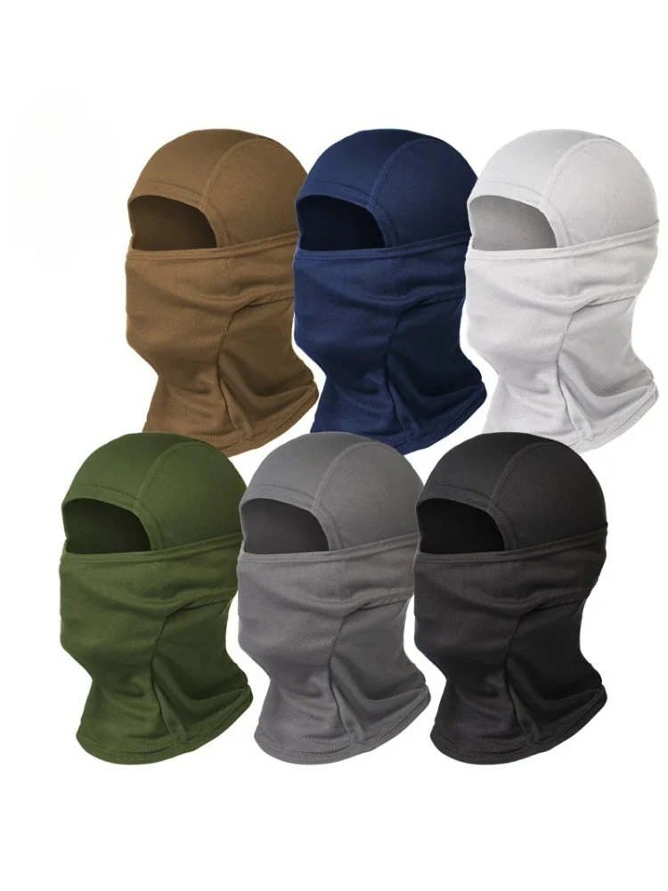 AliExpress smvp Tactical Balaclava Full Face Mask Quick-dryHiking Cycling Camping Hunting AirsoftHood Cap Bike Head Cover Summer Men Women
