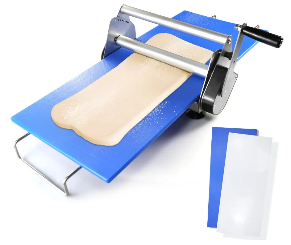 

# AChef Prosentials 15inch Commercial Home Use Small Table Top Pizza Croissant Pastry Dough Sheeter Roller Machine Bakery Equipm