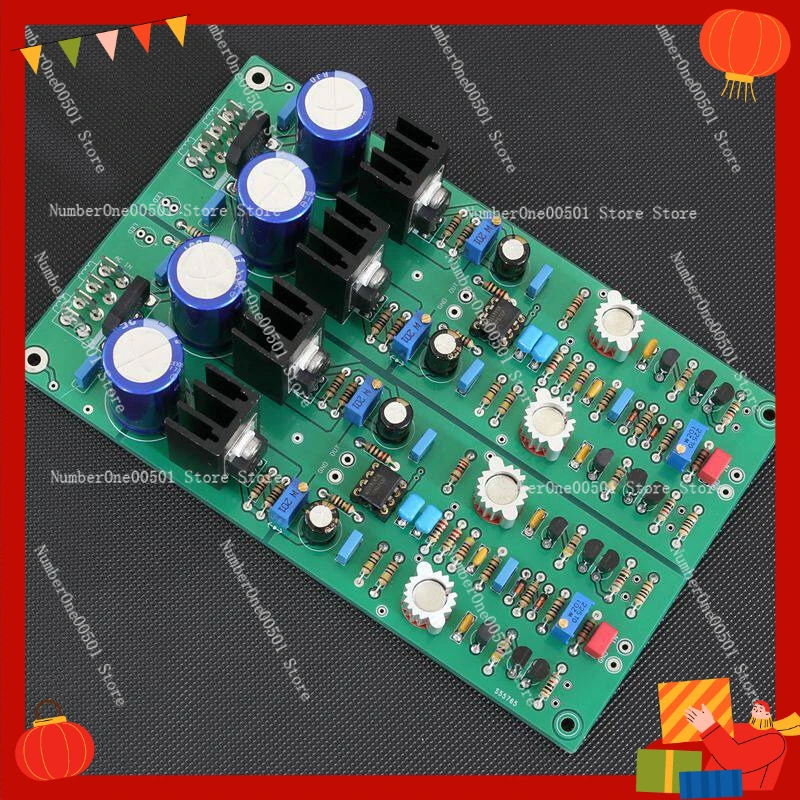 JC-2 Line FET Class A Preamp Board Low Distortion Warm Sound Audiophile Preamplifier Finished Board with AP Test