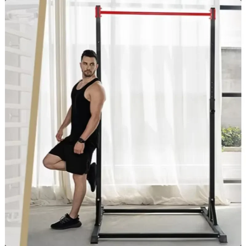 

Pull Up Bar Dip Station Adjustable Calisthenics Exercises Strength Training Rack for Home Gym Outdoor