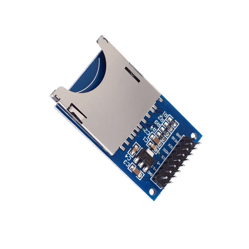 Immagine 6: Scheda di espansione archiviazione Micro SD Modulo scudo memoria scheda Micro SD TF SPI per Arduino