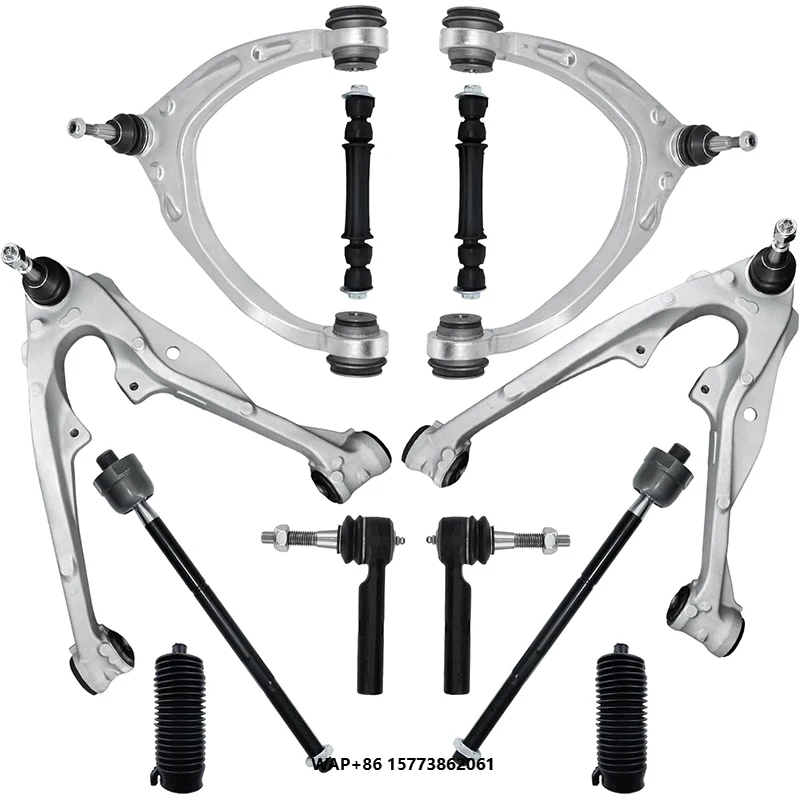 

Aluminum Control Arm Ball Joint Sway Bar Tie Rod End Front Suspension Parts Replacement for Silverado1500 Sierra1500 Escalade