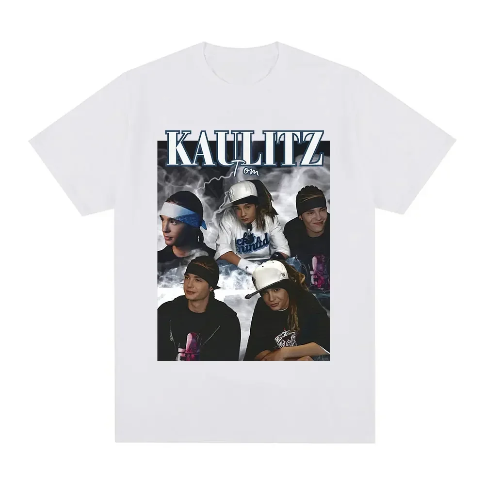 Tokyo Rock Band Hotel Tom Kaulitz Pattern Tshirt Women's Men Kids Hip Hop Punk Gothic T-shirt Extra Large Short Sleeve T-shirt