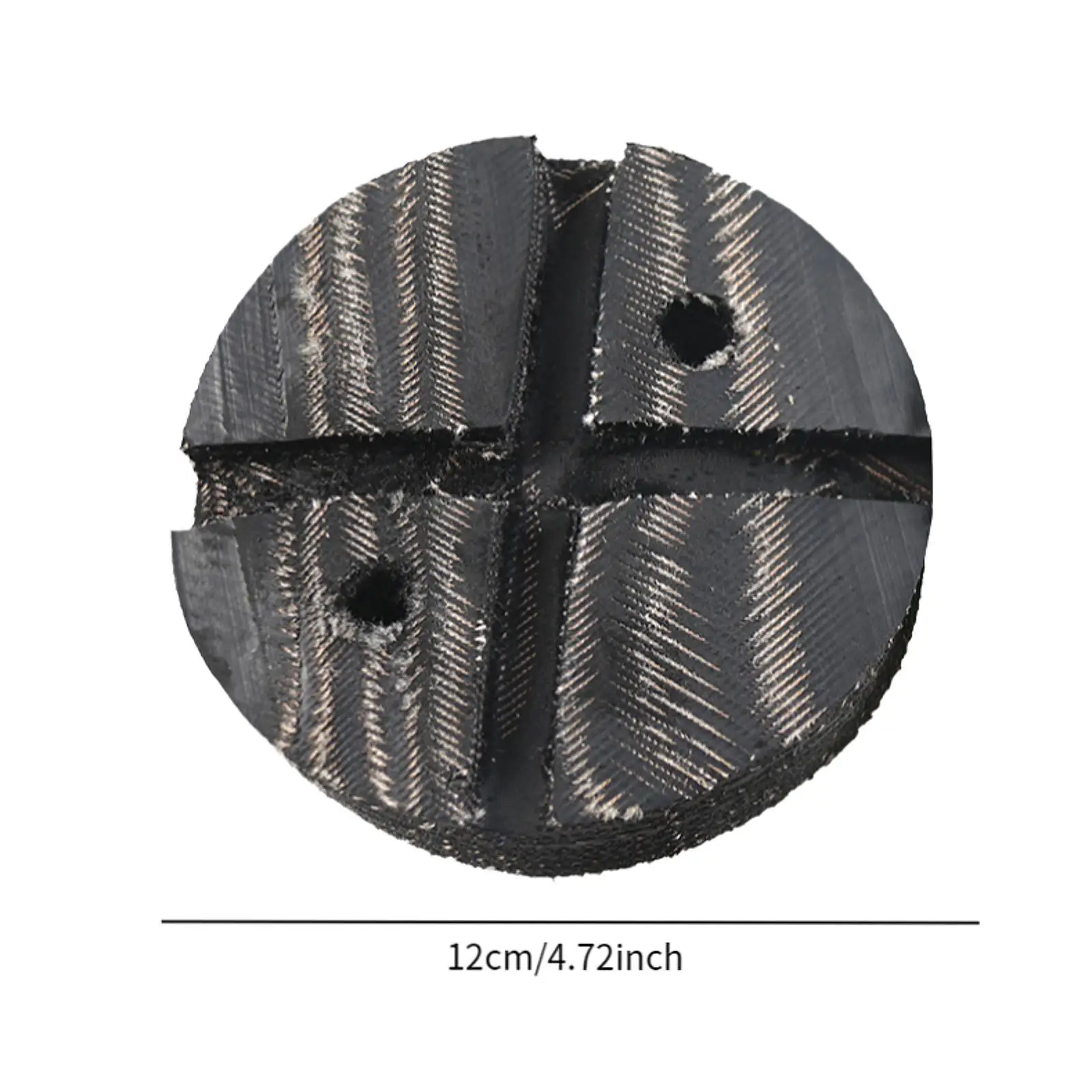 قطعتان من وسادات الذراع المطاطية، سهلة التركيب، سهلة الحمل، وسادة إطار ثابتة، وسادات رفع السيارة لرافعة شاحنة السيارة #6