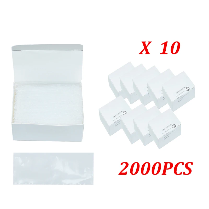 

10 Boxes (200pcs/box) Dental Panorama Bite Block Cover Sleeves for Dental Lab Film Instrument Protective Film