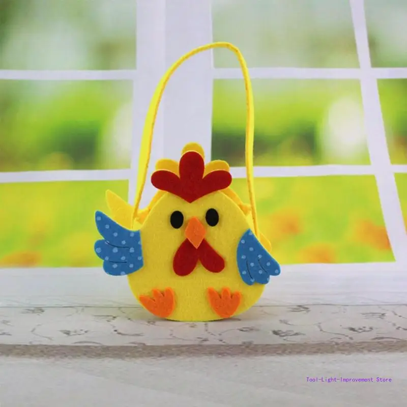 C63E Wear Resistant Candy Egg Organizing Bag Large Capacity Storage Bucket 4x2.5 Inch