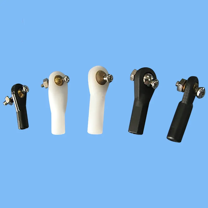 

10PCS Plastic M2 M2.2 M3 Rod End / Ball End / Ball Joint with Screw for RC Boat Airplane RC Car Boat Truck