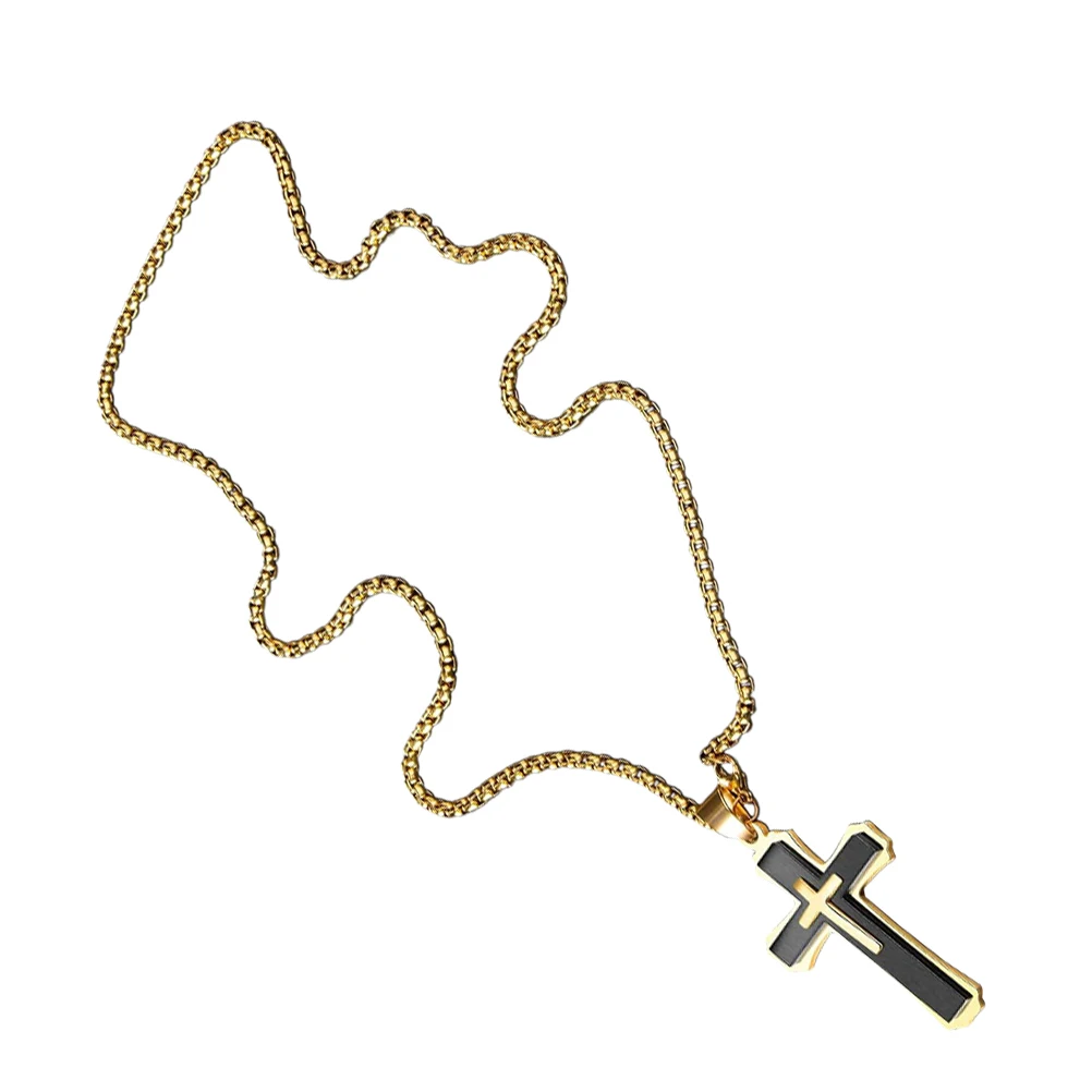 

Elegant Metal Hanging Ornament for Rearview Mirror Decor Car Cross Hanging Unique Design Car Interior Accessories