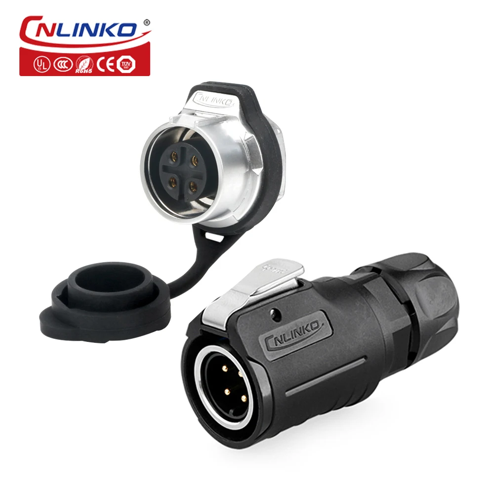 

CNLINKO LP16 2/3/4/5/7/8/9 Pin 5A/10A Power Cable Aviation Connector Waterproof IP67 for Audio LED New Energy Truck Automotive